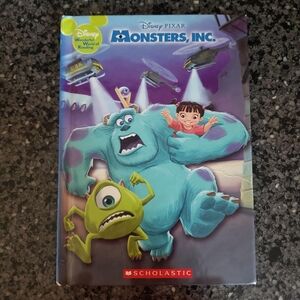 Monsters Inc Hardcover Book